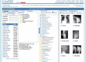 electronic medical records sample