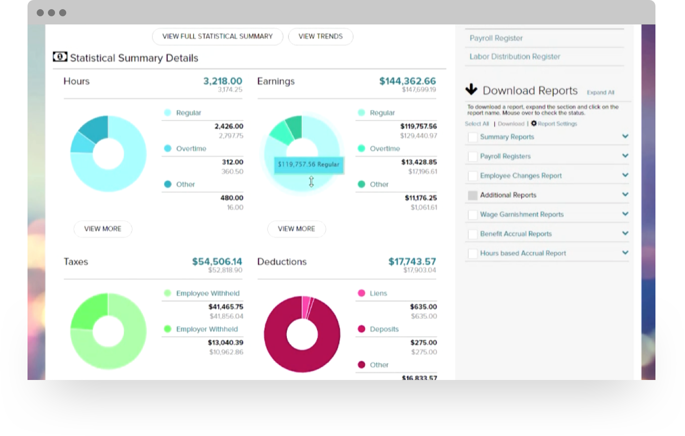 ADP Workforce Now Payroll Reports