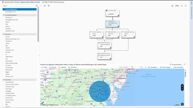 Geolocation Segmentation on SAP Sales Cloud