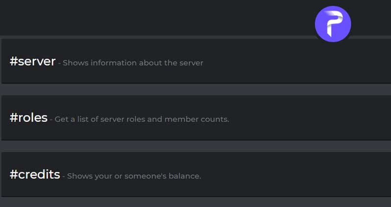 Discord Bot Commands