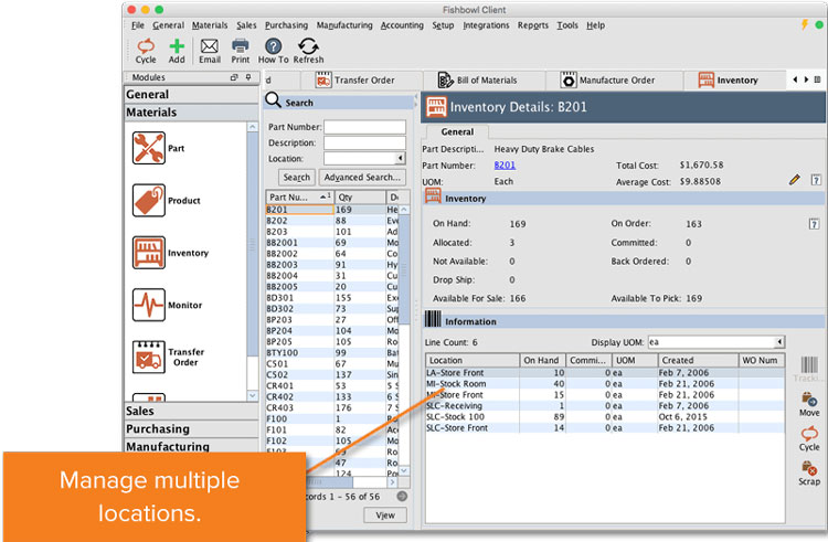 Inventory Management Software Example