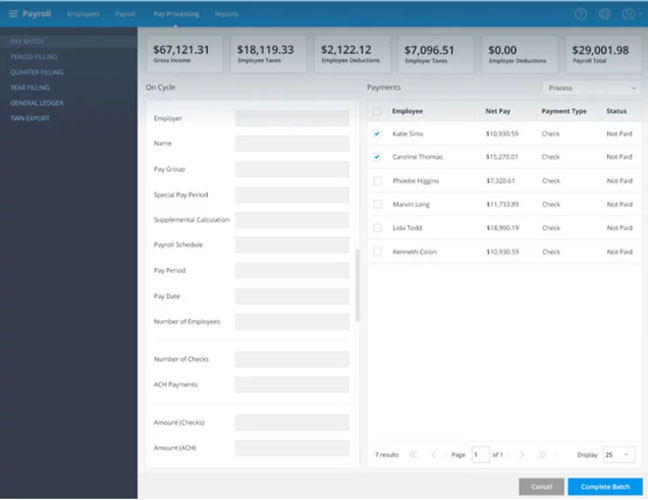 Criterion HCM Payroll Module