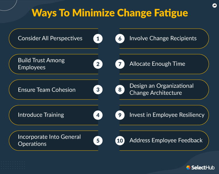 Ways To Minimize Change Fatigue