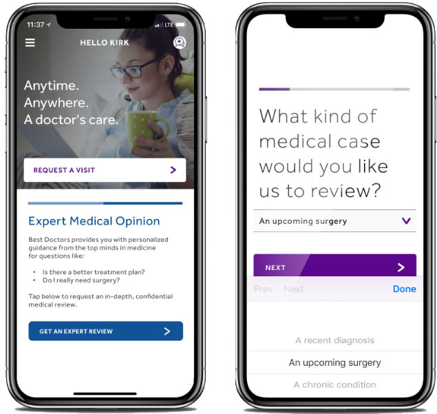 Constantly staying in touch with patients with Teladoc