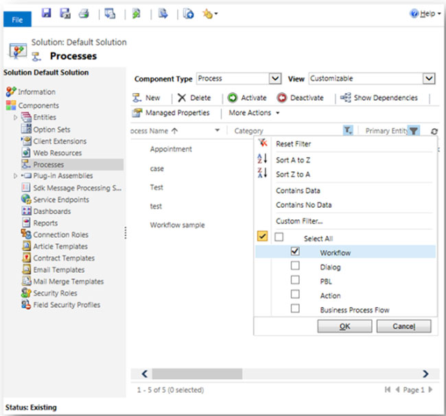 Automating workflows in Dynamics 365