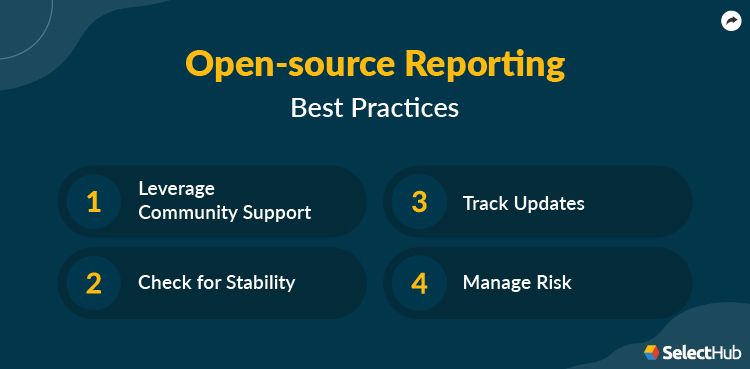 Open Source Reporting Best Practices