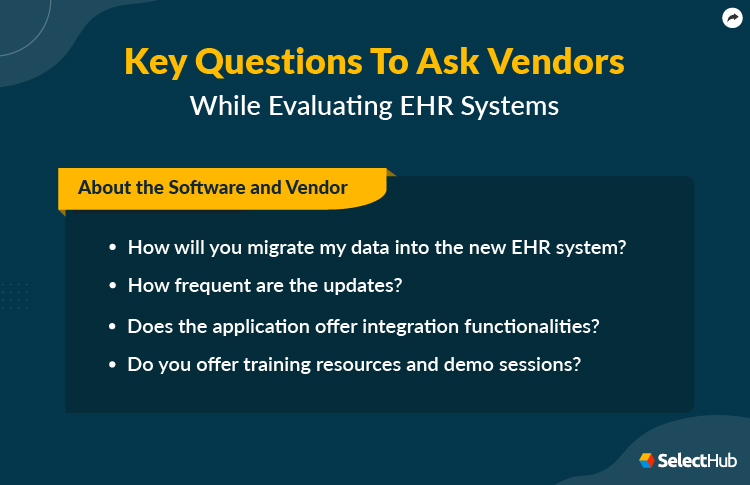 Questions to Ask EHR Vendors