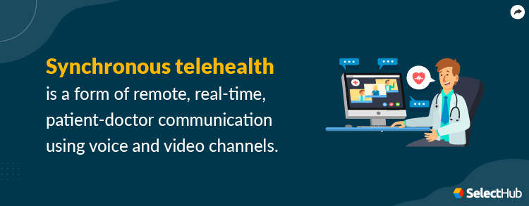 Synchronous Telehealth Definition