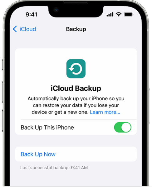 iCloud Backup 