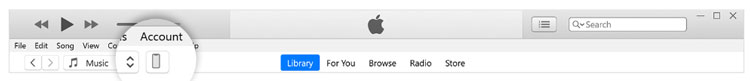 iTunes Menu Bar