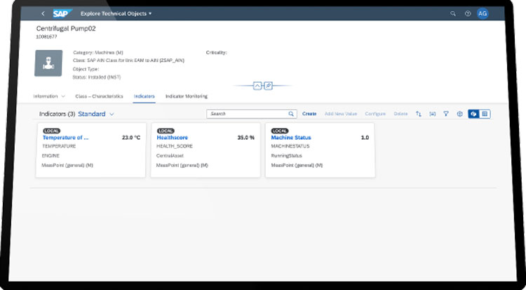 Monitor Asset Indicators Using SAP EAM