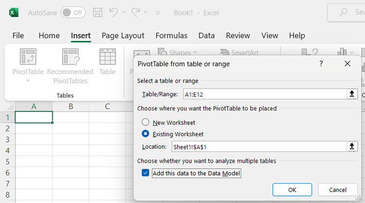 Creating Pivot Tables in Excel