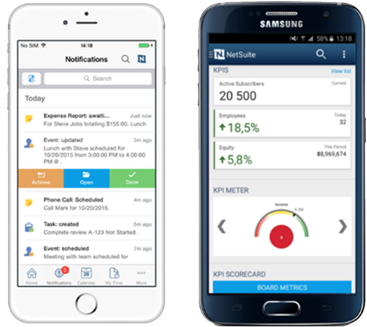 Netsuite Mobile app