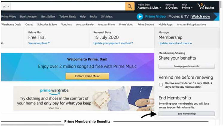 Amazon Prime Membership Dashboard