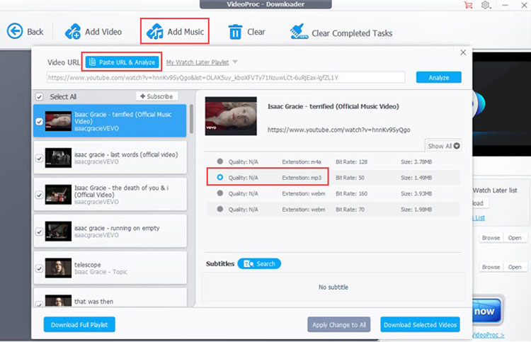 VideoProc Converter User Interface