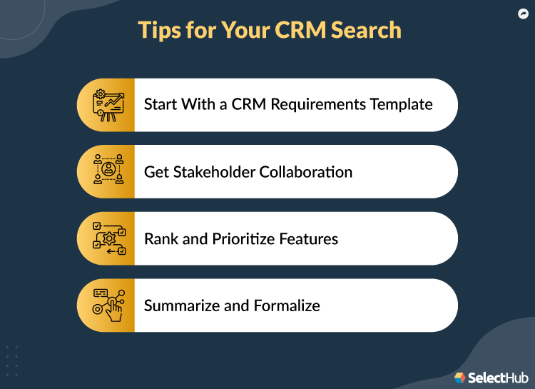 Tips to conduct an effective search for CRM software