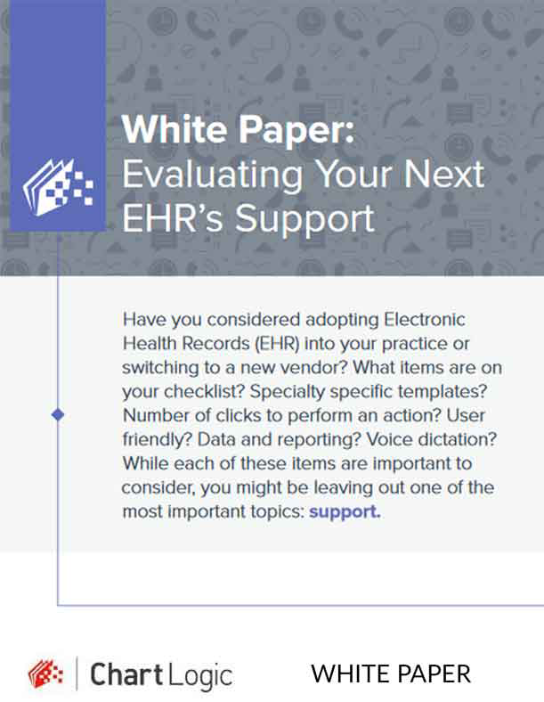 Evaluating Your Next EHR’s Support