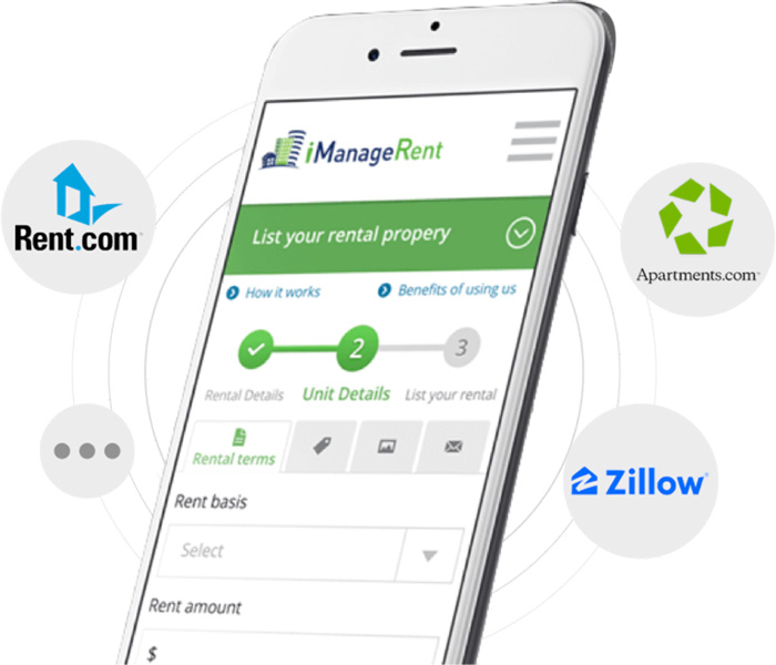 Listing Management in iManageRent Mobile App