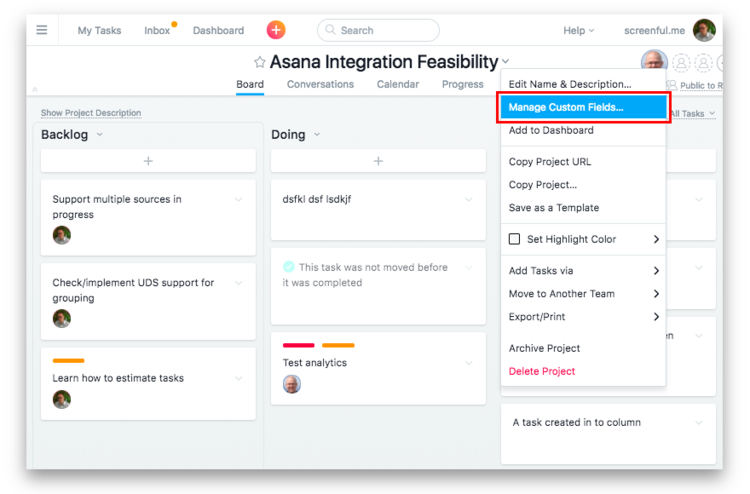 Asana Integration Feasibiltiy