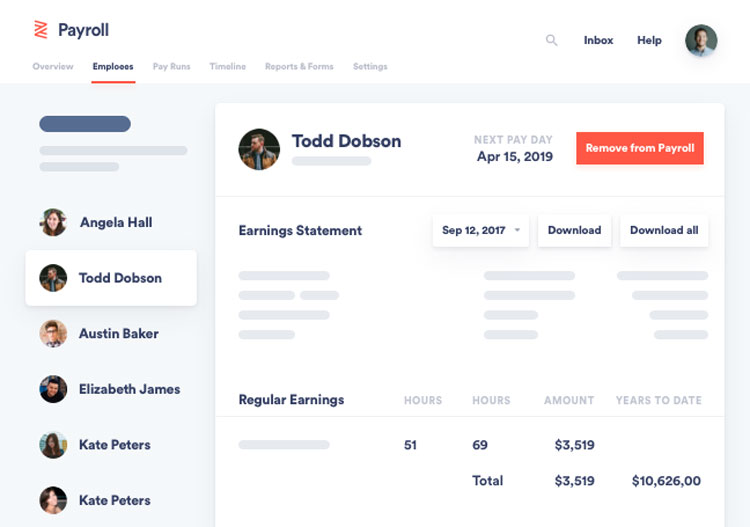 Zenefits Payroll