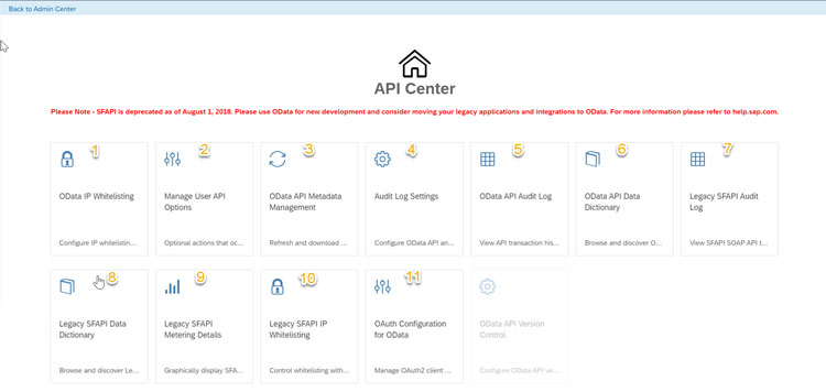 SAP SuccessFactors API Option