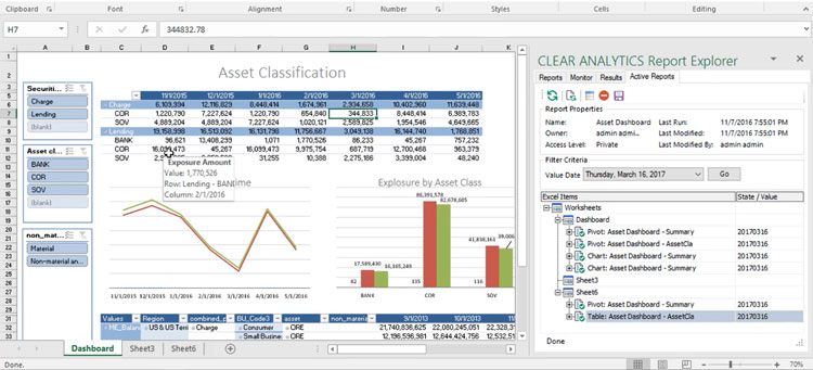 Clear Analytics Query Builder in Excel