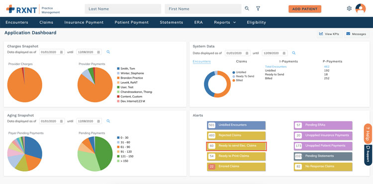 RXNT Dashboard