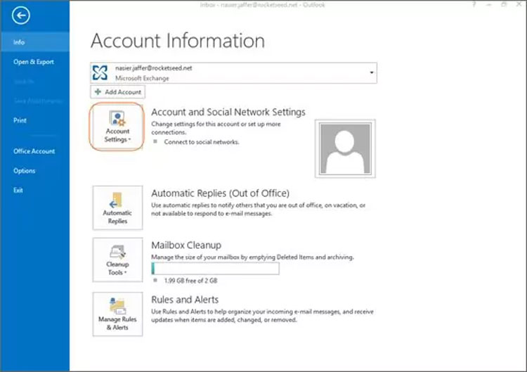 Outlook Rules and Alerts Management