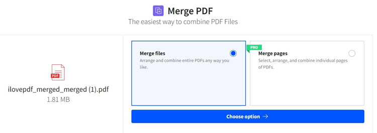 Managing Uploaded Files in Small PDF