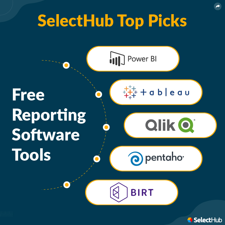 SelectHub Top Picks for Free Reporting Tools