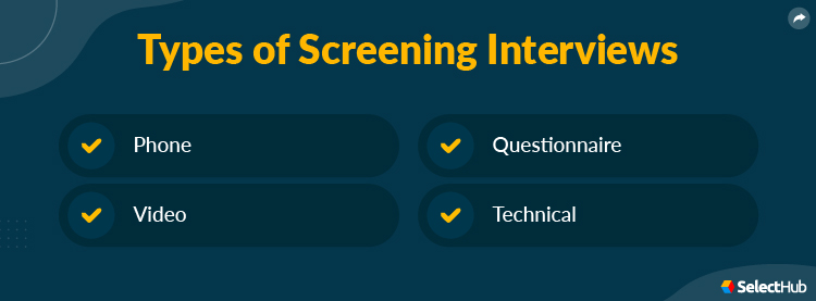 Types of Screening Interview