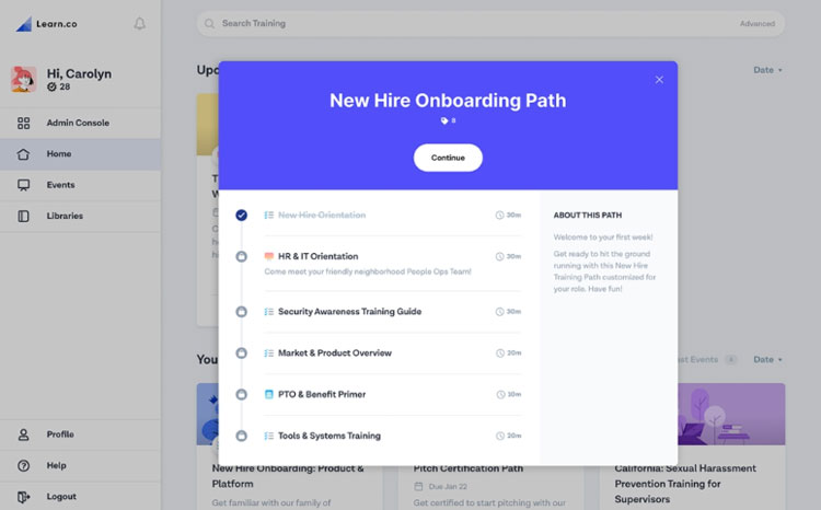 Creating Onboarding Workflows with WorkRamp