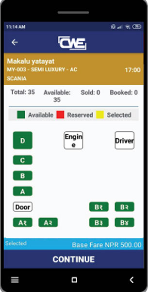 Bus Ticketing and Management System App